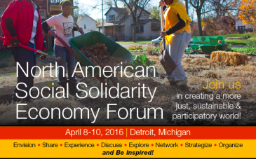 North American Social Solidarity Forum, Detroit, USA, April 8-10, 2016