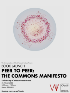 Book Launch – Peer to Peer: The Commons Manifesto