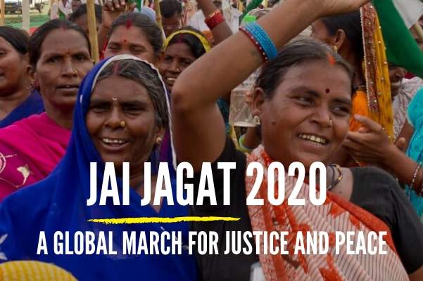 Marchas mundiales por la Paz 2019-2020 desde India y Senegal