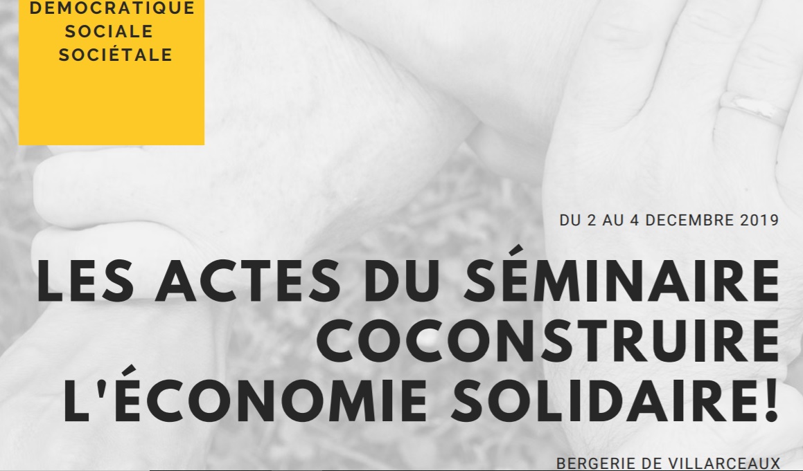 Discover the minutes of the Seminar CoConstructing the Solidarity Economy!