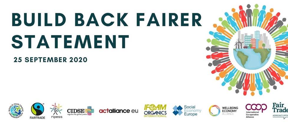 Build Back Fairer Statement – 25 September 2020