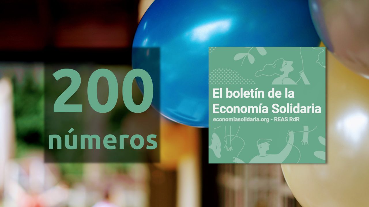 The Economía Solidaria newsletter celebrates its 200th issue