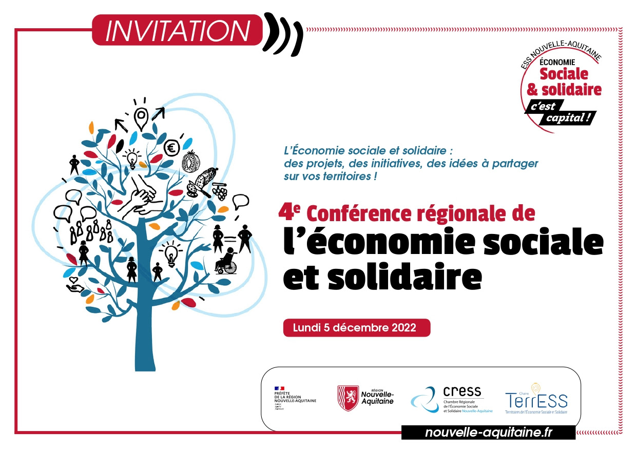 Inscription – Conférence Régionale de l&rsquo;ESS: Venez échanger sur la Responsabilité Territoriale des Entreprises !