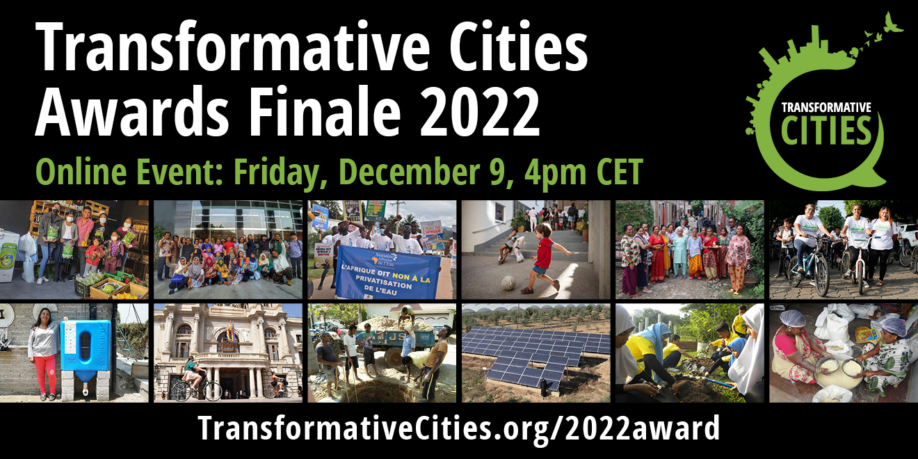 Transformative Cities 2022 People’s Choice Award