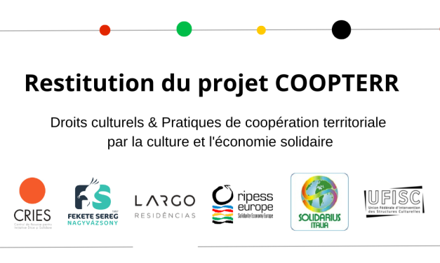 Save the date: Événement final du projet COOPTERR