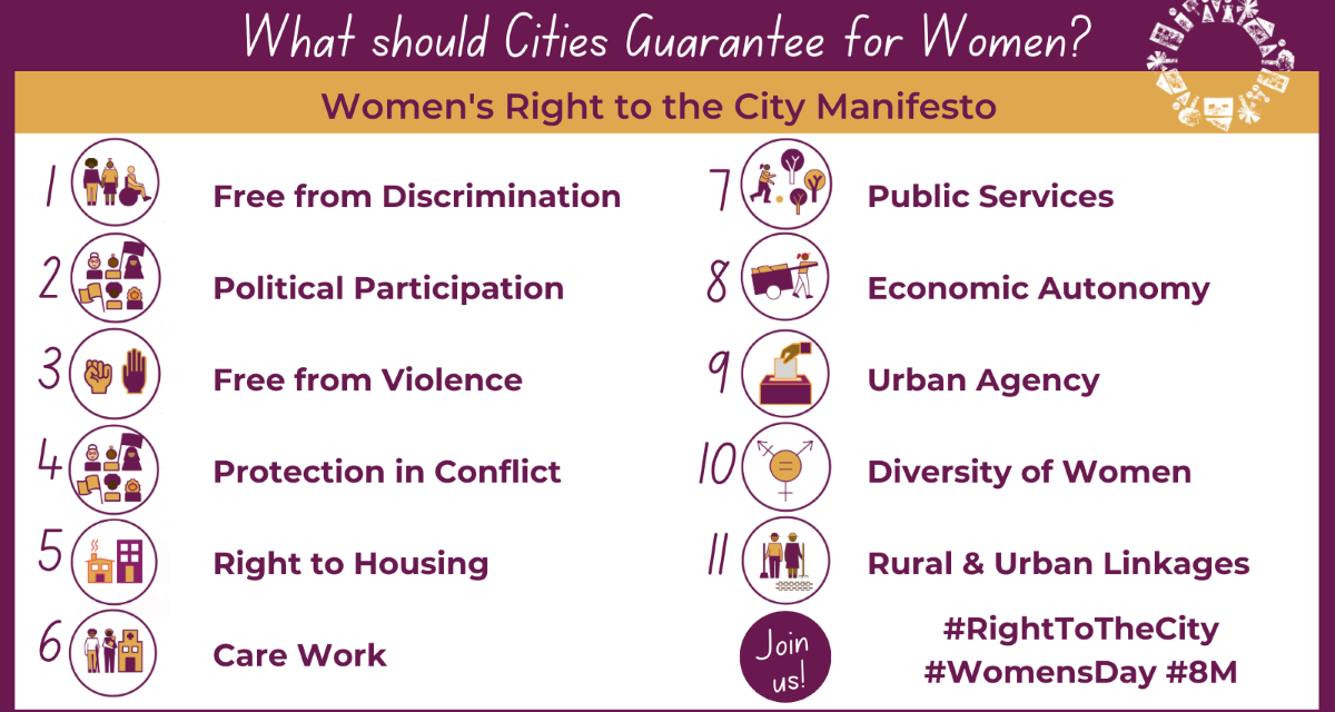 Women’s Right to the City Manifesto