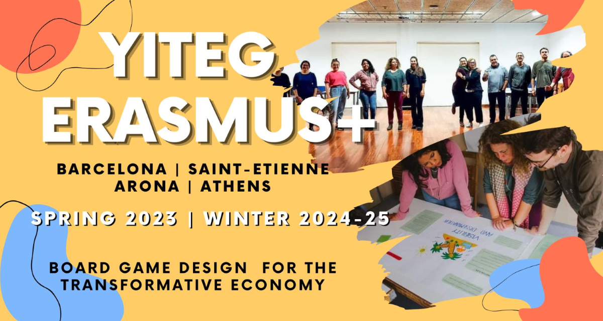YITEG: New project about Transformative Economies, youth and game design