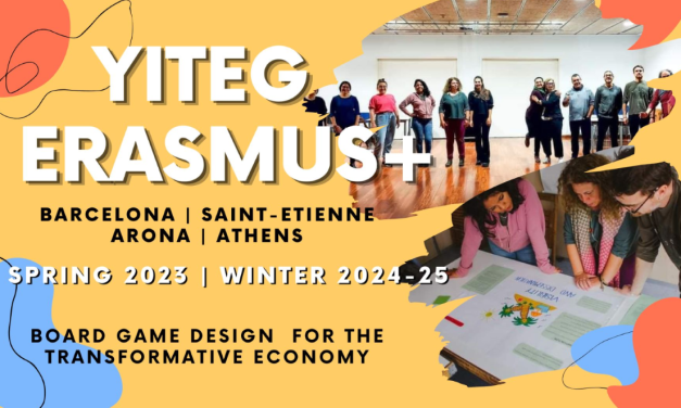 YITEG: New project about Transformative Economies, youth and game design