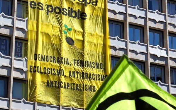 Manifestaciones por una Europa feminista, antirracista, ecologista y anticapitalista