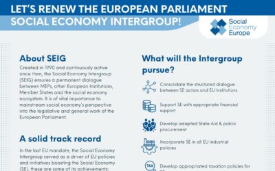 L’Intergroupe Economie Sociale et Services d’Intérêt Général a été officiellement approuvé.