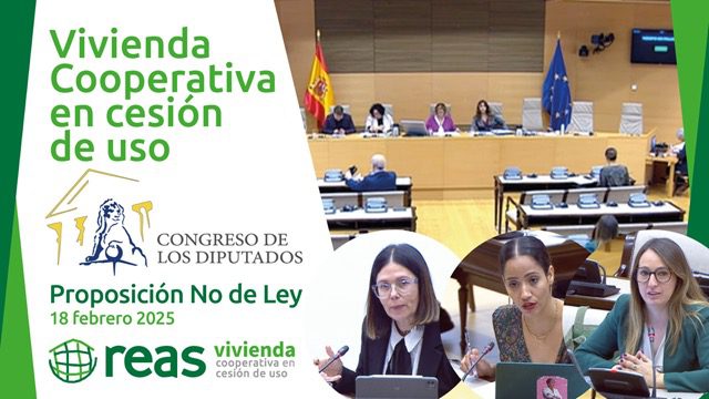 El Congreso aprueba por primera vez una propuesta de apoyo a la vivienda cooperativa