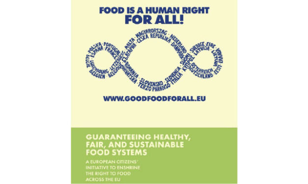 Buena comida para todos : Un Movimiento Ciudadano por la Justicia Alimentaria en Europa
