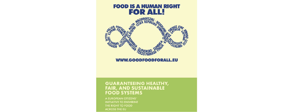 Buena comida para todos : Un Movimiento Ciudadano por la Justicia Alimentaria en Europa