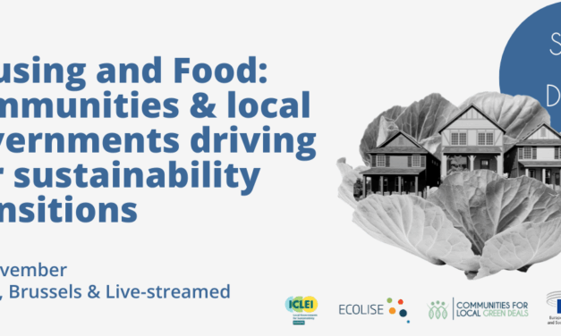 Housing & Food: Communities and local governments driving fair sustainability transitions